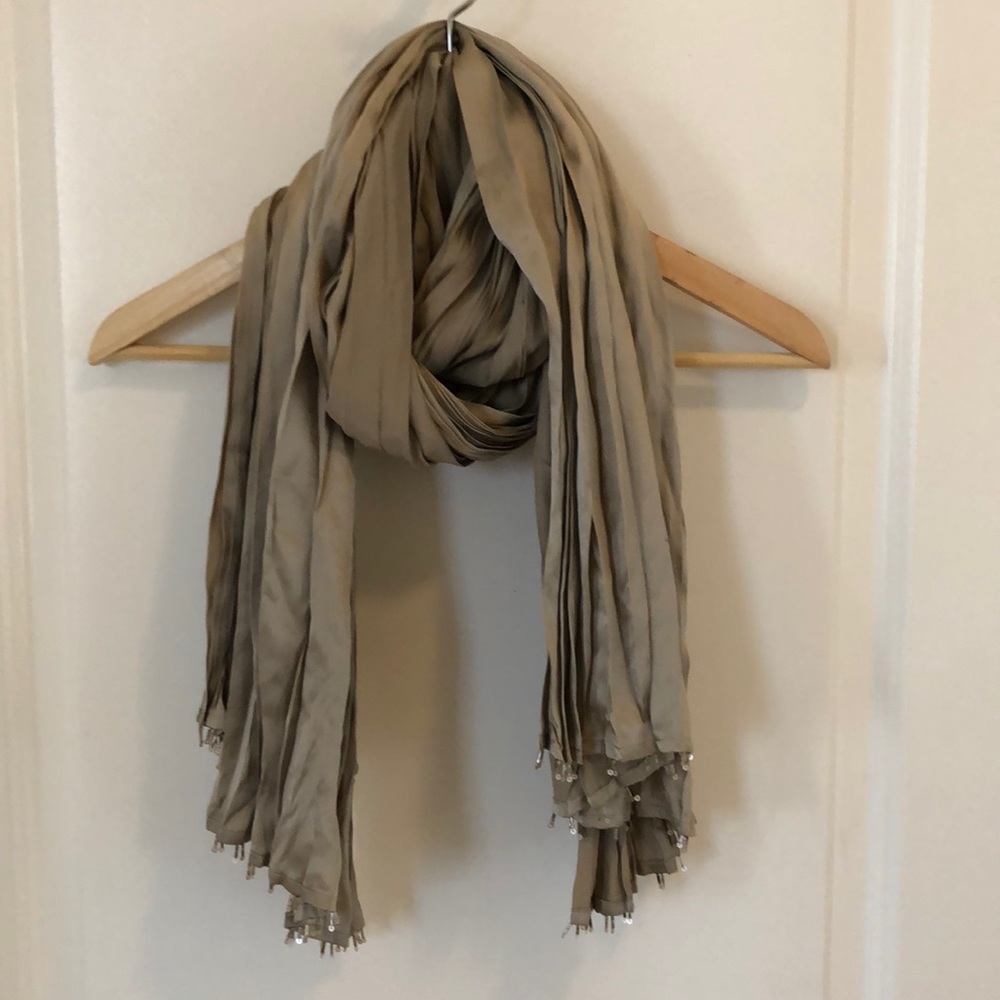 Joan Vass 100% silk scarf